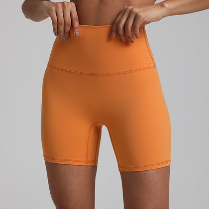 ☁️ Nude Feel Yoga Shorts – Quick-Drying, Breathable & Slim Fit Activewear for Women