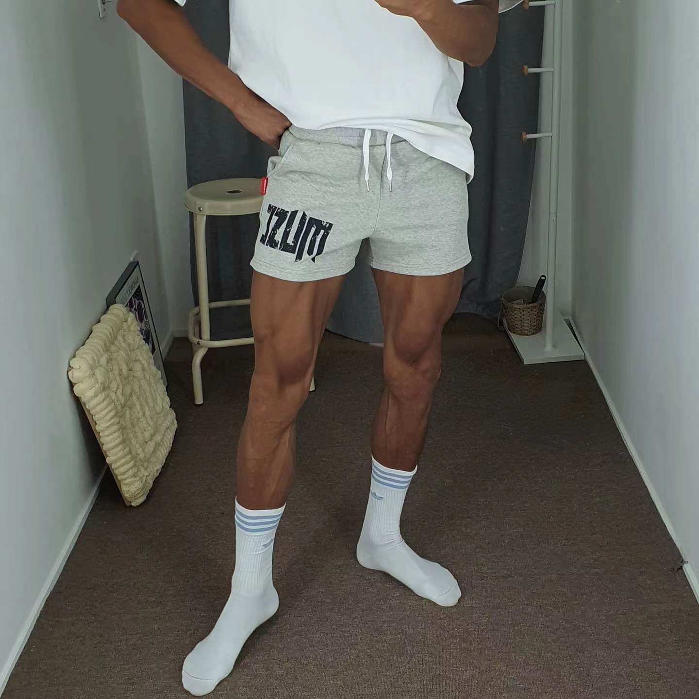 Men’s Summer Sports Casual Fitness Shorts – New Fashion Brand Activewear for Gym and Leisure