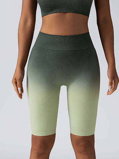 2 Pack Workout Shorts for Women – Scrunch Butt Lifting, High Waisted, Seamless Yoga Gym Booty Biker Shorts