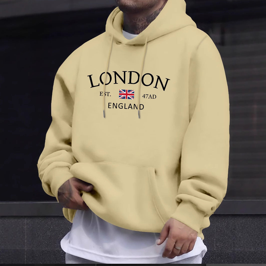 Fashion Personalized Printed Men's Hoodie Casual